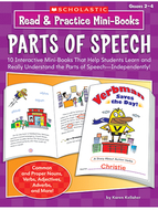 Read & practice mini-books parts of  speech
