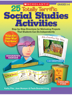 25 totally terrific social studies  activities gr 3-6