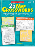 25 map crosswords