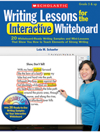 Writing lessons for the interactive  whiteboard