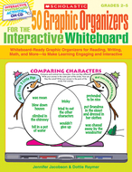 50 graphic organizers for the  interactive whiteboard