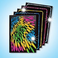 Artist trading cards scratch &  sparkle assortment