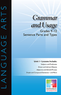 Sentence parts and types 5 lessons  gr 9-12