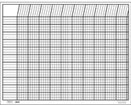 Incentive chart horizontal white  28 x 22