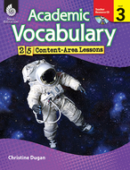 Academic vocabulary gr 3