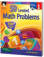 50 leveled math problems level 1  w/ cd