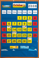 Calendar pocket chart