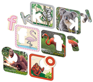 Zafari animal alphabet puzzle