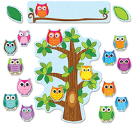 Colorful owls behavior bb set