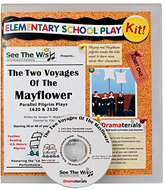 The two voyages of the mayflower  play kit