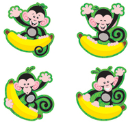 Monkeys-bananas/mini variety pk  mini accents