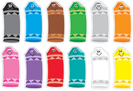 Crayon colors classic accents  variety pk