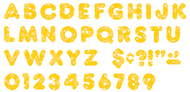 Ready letters 4 casual yellow  sparkle