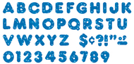 Ready letters 4 casual blue  sparkle