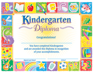 Classic diploma kindergarten 30/pk  8-1/2 x 11