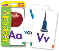 Pocket flash cards alphabet 56-pk  3 x 5 two-sided cards