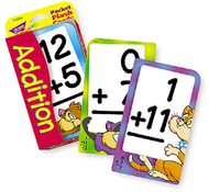 Pocket flash cards addition 56-pk  3 x 5 two-sided cards