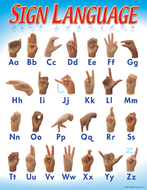 Chart sign language 17 x 22 gr 1-2