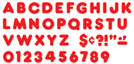 Ready letters 2 inch casual red