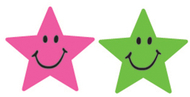 Star smiles supershape superspots  shapes stickers