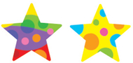 Star medley supershape superspots  shapes stickers