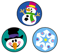 Sticker winter joys superspots