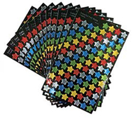 Sticker foil stars super variety pk