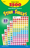 Star smiles value pk superspots  shapes stickers