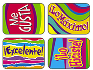 Spanish outstanding applause  stickers