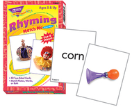 Match me cards rhyming 52/box  words two-sided cards ages 5 & up