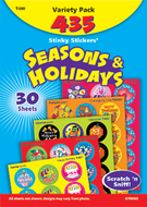 Stinky stickers seasons & 432/pk  holidays jumbo variety