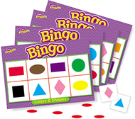 Bingo colors & shapes ages 4 & up
