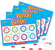 Bingo telling time ages 6 & up