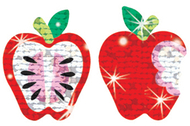 Sparkle stickers apple dazzlers