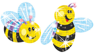 Bumble bee sticker