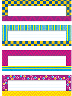 Snazzy desk name plates variety  pack