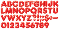 Ready letters 2inch 3-d red