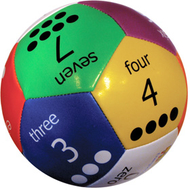 6in thumballs - numbers ball