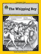 The whipping boy literature unit