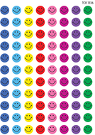 Mini stickers happy faces 528pk
