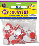 Foam counters red & white
