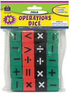 Foam operations dice