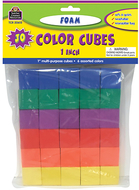 Foam color cubes