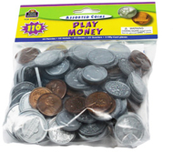 Play money assorted coins