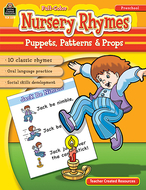 Nursery rhymes puppets patterns  props gr pk
