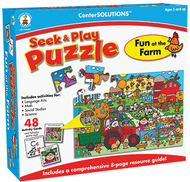 Seek & play puzzle fun at the farm