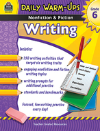Daily warm ups gr 6 nonfiction &  fiction writing book