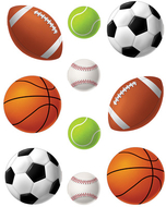 Sports balls accents