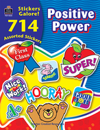 Positive power sticker book 714pk