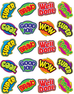 Positive words stickers